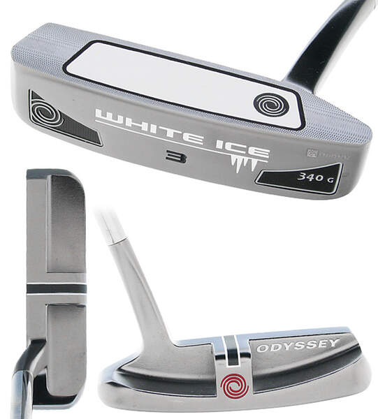 Odyssey White Ice 3 Putter 2nd Swing Golf   WHITE ICE 3 PUT 